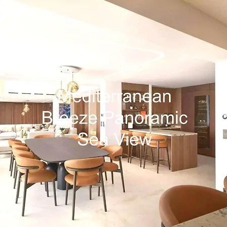 Mediterranean Breeze Panoramic Sea View Semesterbostad Nice