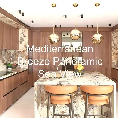 Semesterbostad Mediterranean Breeze Panoramic Sea View Nice